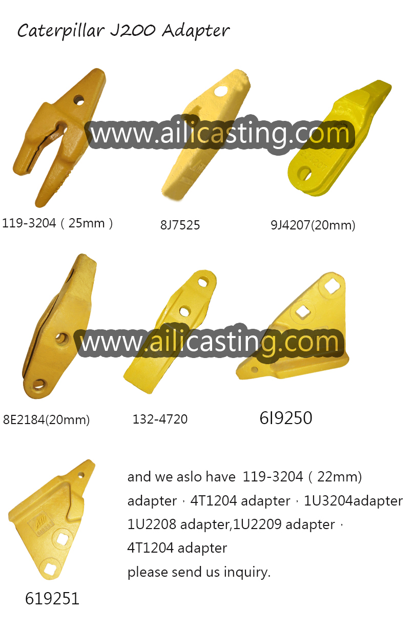 China good quality adapter factory support caterpillar J200 casting and ...